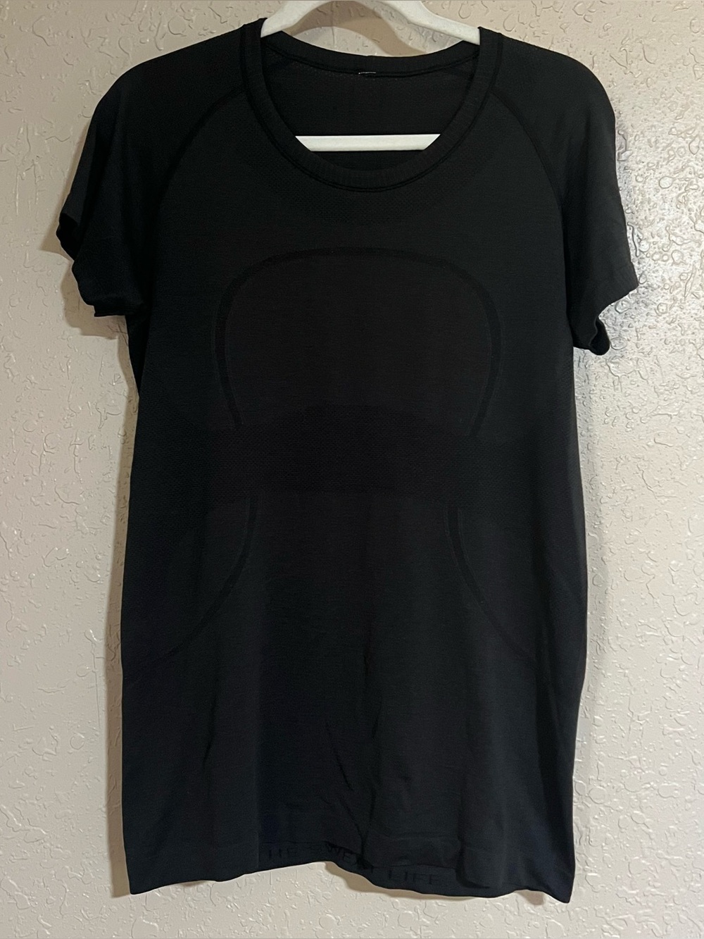 Lululemon Swiftly Tech Short Sleeve Tee Black Size 12